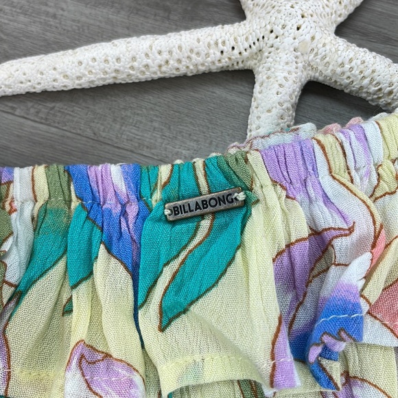 🔆BILLABONG🔆 POCKET FLOWER ROMPER COVER UP - Picture 12 of 12